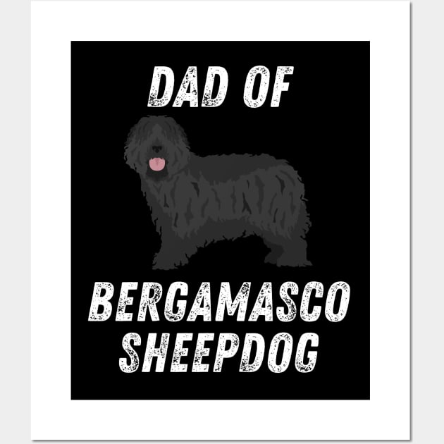 Bergamasco Sheepdog Life is better with my dogs Dogs I love all the dogs Wall Art by BoogieCreates